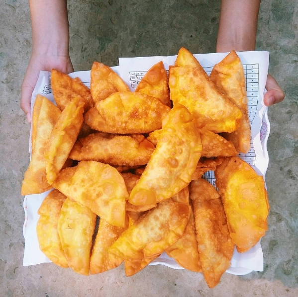 Bánh gối là một món dễ làm (Ảnh: thuhin.ng)