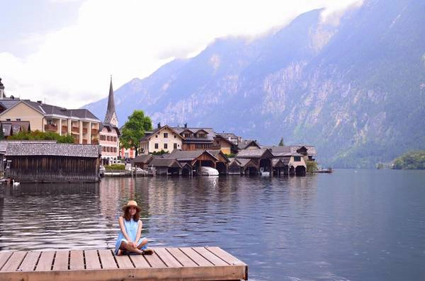 Vẻ đẹp bình yên của Hallstatt.