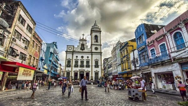 Trung tâm phố cổ Recife - Ảnh: monnuage.fr Trung tâm phố cổ Recife - Ảnh: monnuage.fr