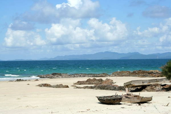 Một góc biển Vàn Chảy - Ảnh: THÁI ANH