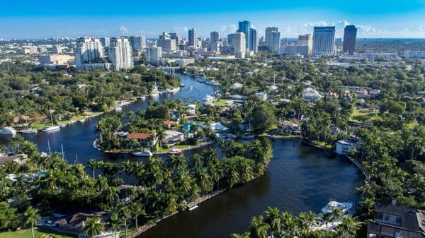 Thủy lộ ở Fort Lauderdale - Ảnh: wp Thủy lộ ở Fort Lauderdale - Ảnh: wp