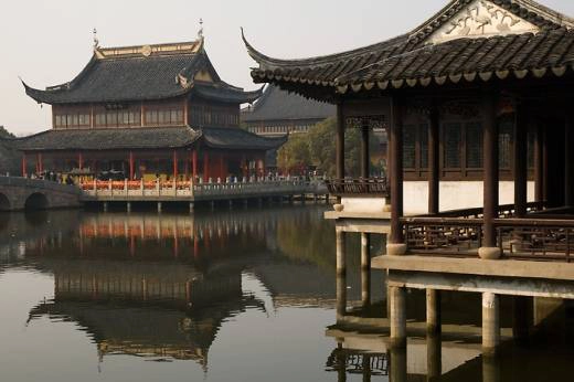 quanfu-temple-in-zhouzhuang-china