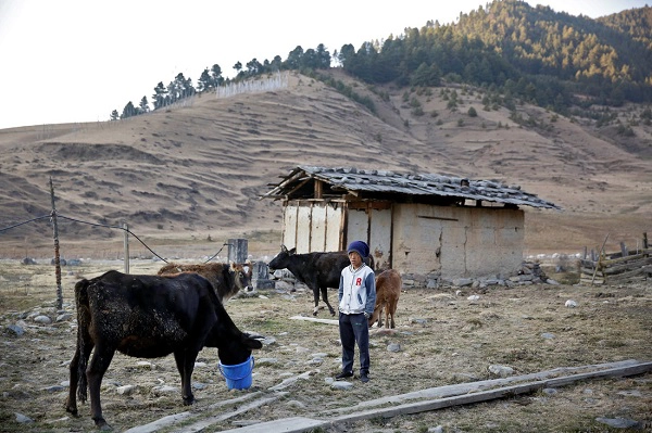Cậu bé Sonam Tshering, 13 tuổi, tâm sự rằng trong tương lai muốn trở thành một giáo viên dạy khoa học, ngoài ra còn muốn xem danh thủ Cristiano Ronaldo chơi bóng cho Real Madrid. Cậu bé Sonam Tshering, 13 tuổi, tâm sự rằng trong tương lai muốn trở thành một giáo viên dạy khoa học, ngoài ra còn muốn xem danh thủ Cristiano Ronaldo chơi bóng cho Real Madrid.