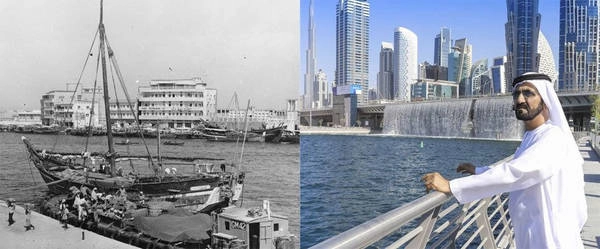 Thành phố ngọc trai: Trước du lịch, Dubai kiếm tiền nhờ dầu mỏ. Còn trước thời dầu mỏ, đánh cá, nông nghiệp và lặn bắt ngọc trai là những ngành kinh tế chính ở xứ sở sa mạc này. Vào đầu thế kỷ 20, lạch Dubai là nơi neo đậu của hơn 300 con tàu săn ngọc trai, với hơn 7.000 thủy thủ. Họ lặn khoảng 14 tiếng mỗi ngày, từ giữa tháng 5 tới đầu tháng 9. Ảnh: What's On Dubai. Thành phố ngọc trai: Trước du lịch, Dubai kiếm tiền nhờ dầu mỏ. Còn trước thời dầu mỏ, đánh cá, nông nghiệp và lặn bắt ngọc trai là những ngành kinh tế chính ở xứ sở sa mạc này. Vào đầu thế kỷ 20, lạch Dubai là nơi neo đậu của hơn 300 con tàu săn ngọc trai, với hơn 7.000 thủy thủ. Họ lặn khoảng 14 tiếng mỗi ngày, từ giữa tháng 5 tới đầu tháng 9. Ảnh: What's On Dubai.