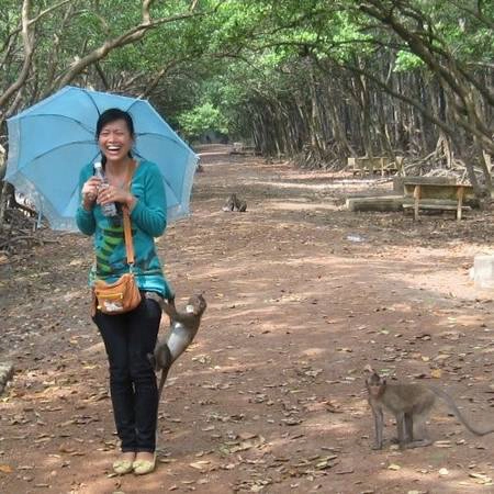 Đảo Khỉ: Đảo Khỉ có tên chính thức là KDL Lâm Viên. Tên đảo Khỉ xuất phát từ việc tại đây có khoảng 2.000 con khỉ các loại. Nếu có ý đến dây, bạn cần cẩn thận vật dụng, tư trang và điện thoại. Lũ khỉ ở đây rất dạn người. Chúng có thể dễ dàng cướp đồ của bạn rồi nhảy vọt lên cây. Ảnh: Hồng Thu. Đảo Khỉ: Đảo Khỉ có tên chính thức là KDL Lâm Viên. Tên đảo Khỉ xuất phát từ việc tại đây có khoảng 2.000 con khỉ các loại. Nếu có ý đến dây, bạn cần cẩn thận vật dụng, tư trang và điện thoại. Lũ khỉ ở đây rất dạn người. Chúng có thể dễ dàng cướp đồ của bạn rồi nhảy vọt lên cây. Ảnh: Hồng Thu.
