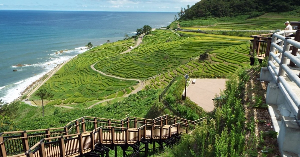 Bán đảo Noto: Nằm ở khu phía bắc tỉnh Ishikawa, bán đảo Noto có những bãi biển và đồng quê thuộc hàng đẹp nhất Nhật Bản. Ảnh: Japan Travel.
