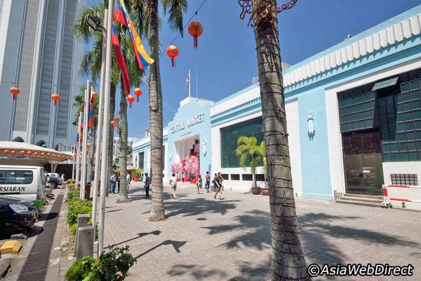   Chợ trung tâm Central Market được xây dựng vào năm 1888. Ảnh: kuala-lumpur.ws