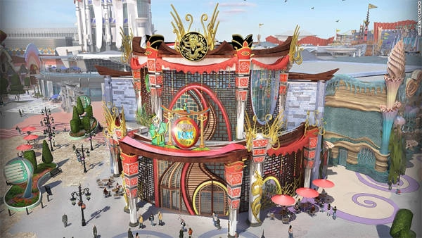 Công viên Eternity Passage, Bắc Kinh (mở cửa vào mùa hè năm 2015) là công viên giải trí công nghệ đầu tiên tại Trung Quốc.
