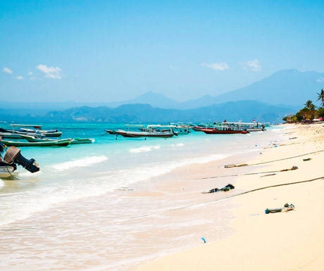 Các đảo xung quanh: Bali chỉ là một trong khoảng 18.000 hòn đảo ở Indonesia. Từ Bali, du khách có thể đi thuyền tới các hòn đảo nhỏ gần đó như Nusa Lembongan và quần đảo Gili. Hoặc bạn có thể lựa chọn Lombok, hòn đảo phía đông lớn hơn Bali, có phong cảnh giống Bali 30 năm trước với các cộng đồng làng nhỏ và những bãi biển hoang sơ quyến rũ. Các đảo này đều yên bình, không có phương tiện giao thông, được bao quanh bởi làn nước trong suốt và bãi cát trắng, tránh xa cuộc sống hiện đại. Ngoài ra du khách nên lặn để chiêm ngưỡng những rạn san hô và thế giới đại dương vùng nhiệt đới. Các đảo xung quanh: Bali chỉ là một trong khoảng 18.000 hòn đảo ở Indonesia. Từ Bali, du khách có thể đi thuyền tới các hòn đảo nhỏ gần đó như Nusa Lembongan và quần đảo Gili. Hoặc bạn có thể lựa chọn Lombok, hòn đảo phía đông lớn hơn Bali, có phong cảnh giống Bali 30 năm trước với các cộng đồng làng nhỏ và những bãi biển hoang sơ quyến rũ. Các đảo này đều yên bình, không có phương tiện giao thông, được bao quanh bởi làn nước trong suốt và bãi cát trắng, tránh xa cuộc sống hiện đại. Ngoài ra du khách nên lặn để chiêm ngưỡng những rạn san hô và thế giới đại dương vùng nhiệt đới.