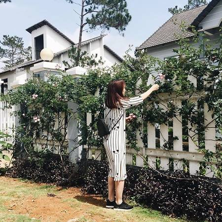 Cũng giống như Đà Lạt, Măng Đen có rất nhiều ngôi biệt thự nằm ẩn mình trong rừng thông xanh. Ảnh: bibithanhtuyen