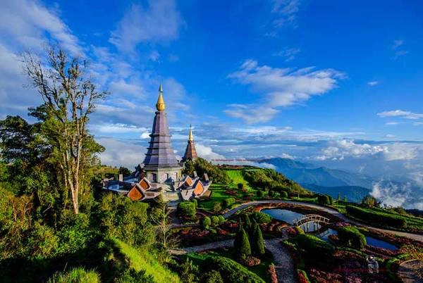 Phong cảnh đẹp của Vườn quốc gia Doi Inthanon. Ảnh: jefftour.com