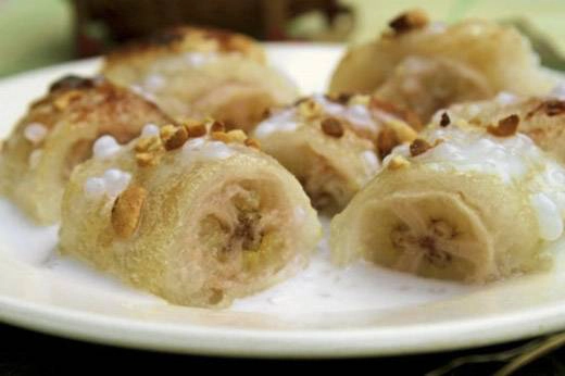 Sự kết hợp giữa vị ngọt của chuối, vị bùi bùi thơm thơm của nước cốt dừa và cơm nếp tạo nên sức “quyến rũ” đặt biệt cho món này. (Ảnh: Internet) Sự kết hợp giữa vị ngọt của chuối, vị bùi bùi thơm thơm của nước cốt dừa và cơm nếp tạo nên sức “quyến rũ” đặt biệt cho món này. (Ảnh: Internet)
