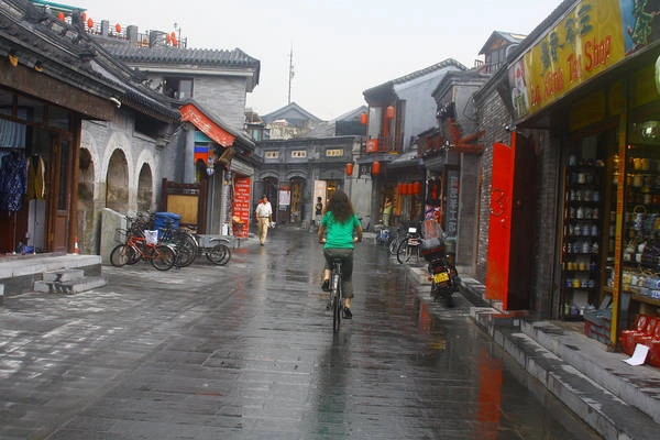 Phố cổ Hutong. Ảnh: Bridget Coila Phố cổ Hutong. Ảnh: Bridget Coila