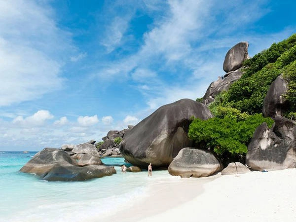 Bãi biển cát trắng cùng nước trong veo và vô số loài sinh vật biển như cá vàng, rùa biển, cá đuối... là điều đã thu hút du khách đến với Mu Ko Similan ngày càng đông. 14-cong-vien-quoc-gia-hung-vi-nhat-the-gioi-ivivu-12