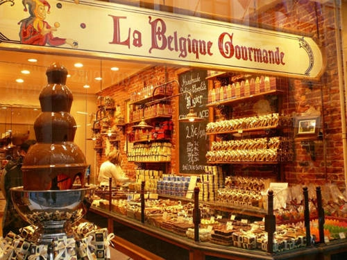 Sân bay ở Brussels bán nhiều chocolate hơn bất kỳ nơi nào khác trên thế giới.
