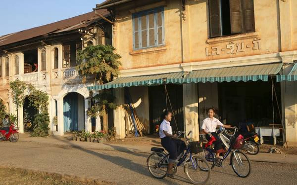 Savannakhet có nhiều công trình kiến trúc mang đậm nét văn hóa Pháp