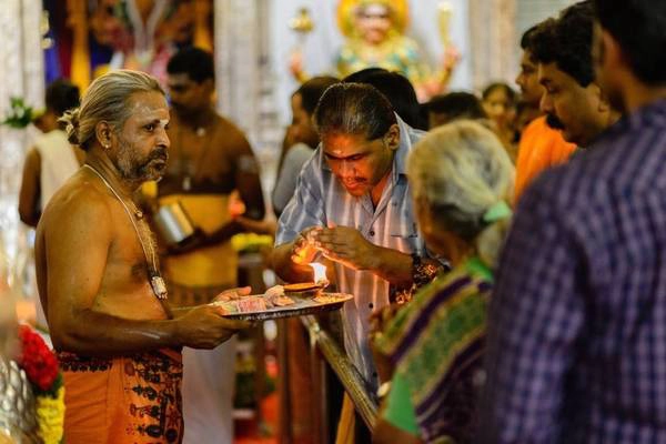 Đền Sri Veeramakaliamman. Ảnh: Rodolfo Contreras