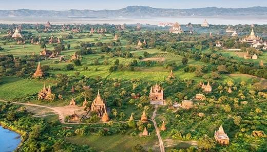 Khi mặt trời dần ló dạng, Myanmar tràn đầy nhựa sống, vươn mình đón một ngày mới. (Nguồn: Internet) Khi mặt trời dần ló dạng, Myanmar tràn đầy nhựa sống, vươn mình đón một ngày mới. (Nguồn: Internet)