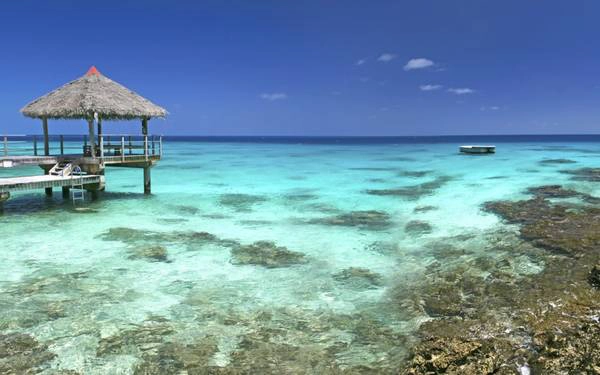 Đảo Tahiti nằm ở phía nam Thái Bình Dương. Đảo Tahiti nằm ở phía nam Thái Bình Dương.