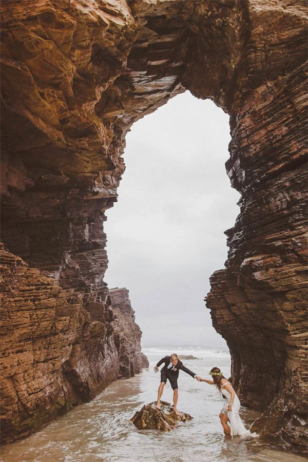 7. Playa de las Catedrales, Tây Ban Nha