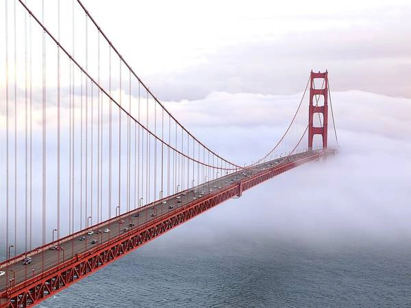 Cầu Cổng Vàng, San Francisco, California. Ảnh: Getty.