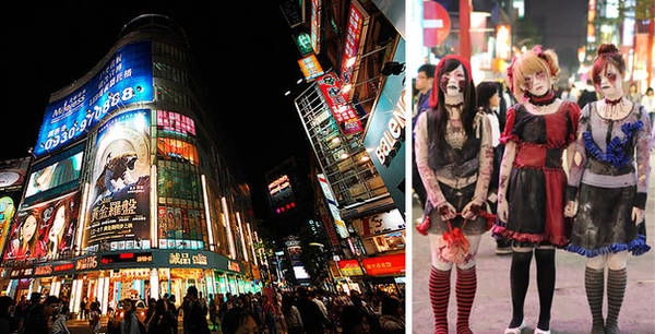 Du lịch Đài Bắc - Ximending là nơi tụ hội của các tín đồ cosplay và otaku.