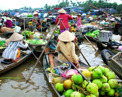 Chợ nổi Cái Răng, Cần Thơ