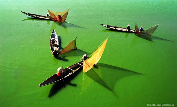 Tác phẩm "Đón bắt" - Nguyễn Văn Khánh