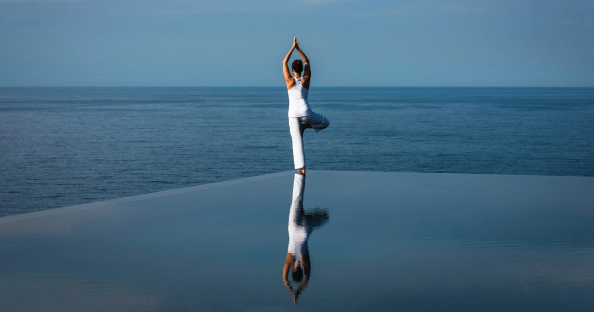 Amanoi, Vietnam - Yoga at Cliff Pool