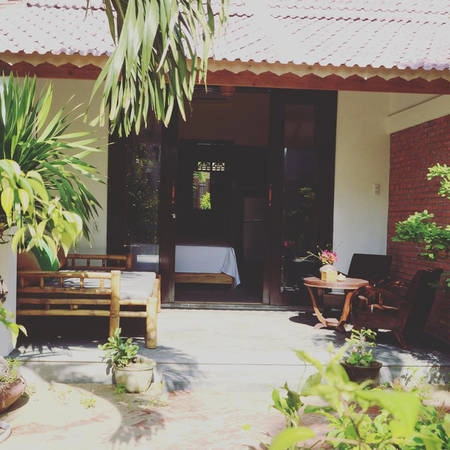 Các phòng nghỉ ở Homestay này vừa xinh xắn, vừa gần gũi mà vẫn tiện nghi.