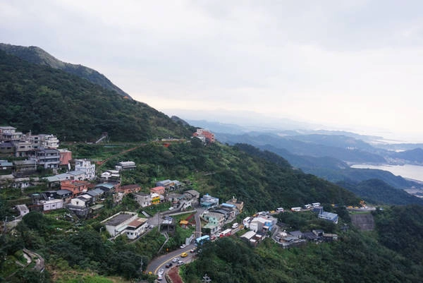 Làng cổ Jiufen từ trên cao