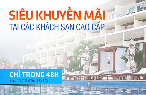 Nhanh tay đặt phòng khách sạn với iVIVU.com trong đợt marathon giảm giá chỉ kéo dài trong 48h!