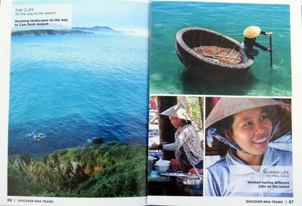 Các trang ảnh giới thiệu về cảnh đẹp, con người ở Hòn Miễu trong phần Khám phá qua ảnh của tạp chí Discover Nha Trang Các trang ảnh giới thiệu về cảnh đẹp, con người ở Hòn Miễu trong phần Khám phá qua ảnh của tạp chí Discover Nha TrangCác trang ảnh giới thiệu về cảnh đẹp, con người ở Hòn Miễu trong phần Khám phá qua ảnh của tạp chí Discover Nha Trang
