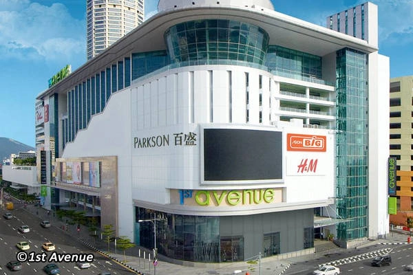 1 st Avenue Mall. Ảnh: penang.ws
