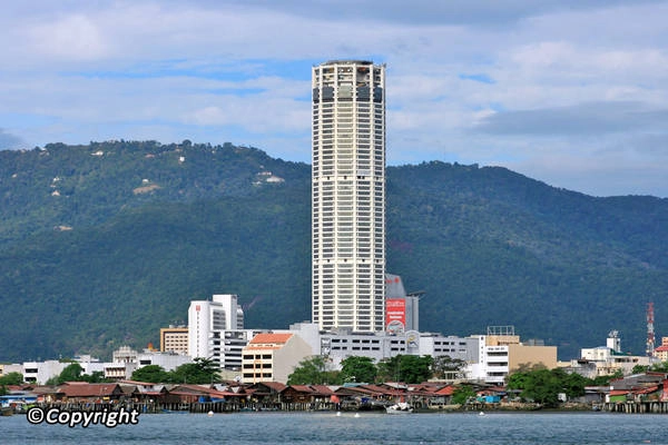 Toà nhà Komtar. Ảnh: penang.ws