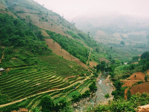 Một thoáng dừng chân trên đường phượt từ Mèo Vạc (Hà Giang) đến Cao Bằng.