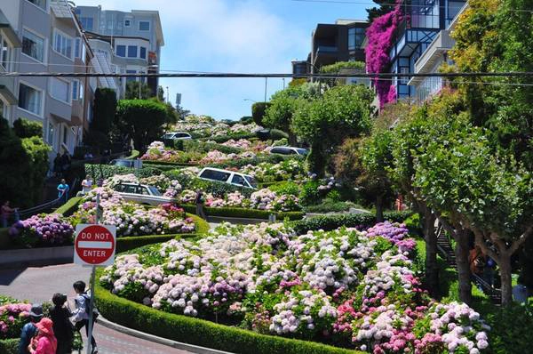 Đường hoa Lombard: Nằm giữa Hyde và Leavenworth, đường hoa Lombard nổi tiếng là “con phố dốc đặc biệt trên thế giới” được rất đông du khách tìm tới tham quan. Ảnh: turistipercaso.it Đường hoa Lombard: Nằm giữa Hyde và Leavenworth, đường hoa Lombard nổi tiếng là “con phố dốc đặc biệt trên thế giới” được rất đông du khách tìm tới tham quan. Ảnh: turistipercaso.it