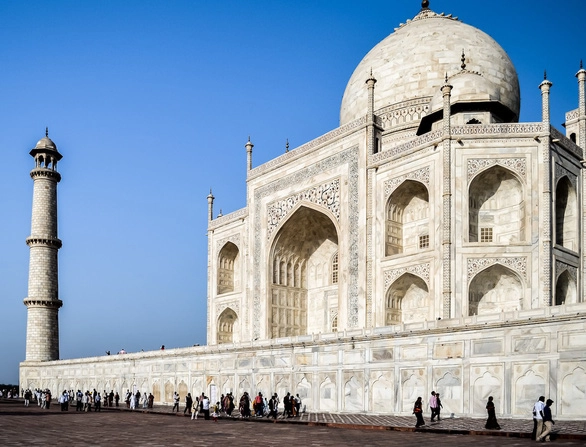 Ngôi đền Taj Mahal ở Ấn Độ đóng cửa vào thứ 6 hàng tuần - Ảnh: DƯƠNG QUÁN HẠ