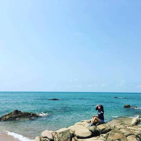 Biển Hồ Tràm. Ảnh: thaovyclover Biển Hồ Tràm. Ảnh: thaovyclover