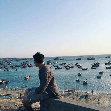 Làng chài Mũi Né. Ảnh: Tom Nguyen Làng chài Mũi Né. Ảnh: Tom Nguyen