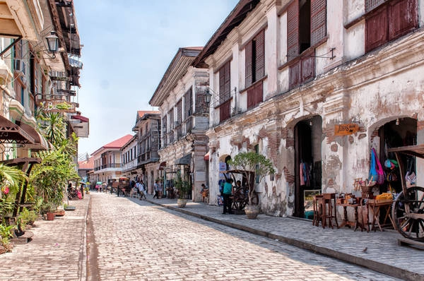 Hầu hết các kiến trúc cổ ở Vigan vẫn còn được bảo tồn tốt. Ảnh: Kenneth Paige