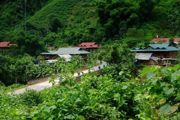 Trân cung đường từ Mường Nhé về Điện Biên. Ảnh: Thành Đặng Trân cung đường từ Mường Nhé về Điện Biên. Ảnh: Thành Đặng