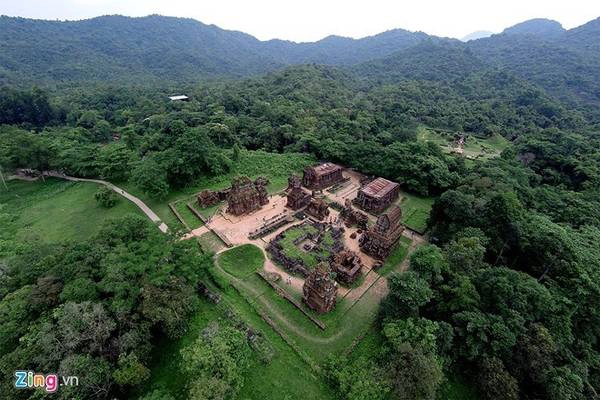 Thánh địa Mỹ Sơn được công nhận là di sản văn hóa thế giới tại Việt Nam vào năm 1999. Đây là thánh địa Ấn Độ giáo của vương quốc Chăm Pa cổ. Ảnh: Lê Hiếu. Thánh địa Mỹ Sơn được công nhận là di sản văn hóa thế giới tại Việt Nam vào năm 1999. Đây là thánh địa Ấn Độ giáo của vương quốc Chăm Pa cổ. Ảnh: Lê Hiếu.