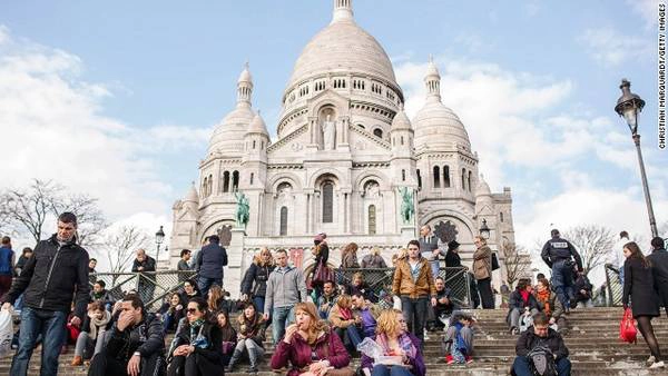 Nhà thờ Sacre Coeur, Paris, Pháp