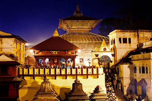  Khung cảnh chùa Pashupatinath tại thủ đô Kathmandu. Ảnh: Nepal Info.