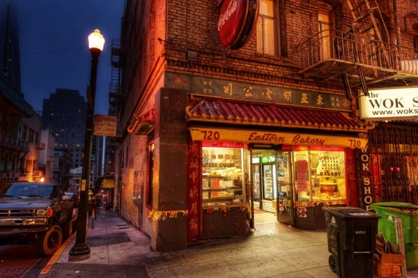 The Eastern Bakery ở Chinatown San Francisco.