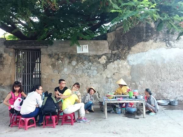 Góc quán quê. Ảnh: Minh Triết
