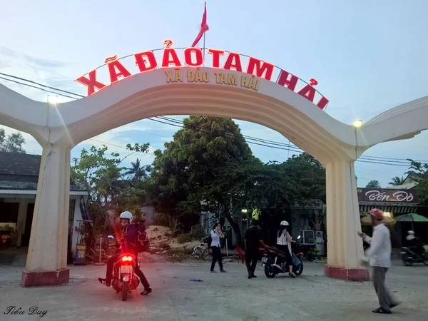 Bến đò Tam Hải. Ảnh Tiểu Duy Bến đò Tam Hải. Ảnh Tiểu Duy
