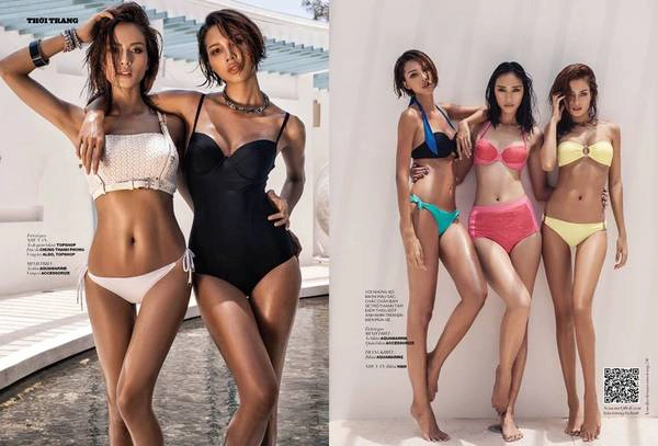 Các người mẫu trên tạp chí ĐẸP trong một buổi chụp hình tại Alma Oasis Các người mẫu trên tạp chí ĐẸP trong một buổi chụp hình tại Alma Oasis