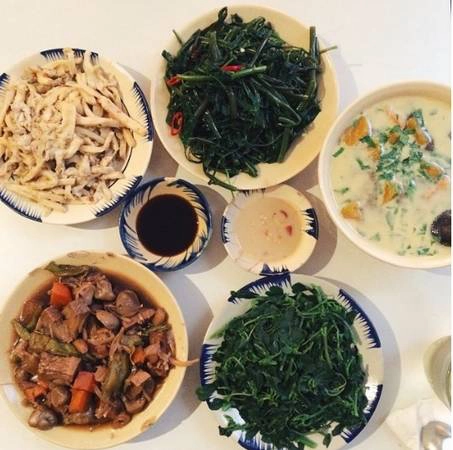 Ở "nhà" Cục Gạch cũng nhớ rõ lắm những ngày bạn ăn chay cơ đấy. Ảnh: waverchloe